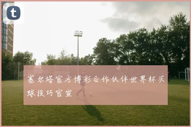 塞尔塔官方博彩合作伙伴世界杯买球技巧官宣